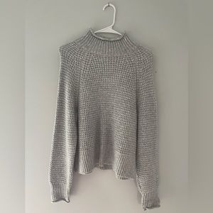 Knit sweater, size US: XS/TP, gray